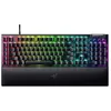 Image de Razer BlackWidow V4 (Yellow Switch) Clavier mécanique de Jeu avec Razer Chroma RGB (commutateurs mécaniques Jaunes, 6 Touches Macro, Capuchons Clavier ABS Doubleshot) Disposition QWERTZ DE Noir