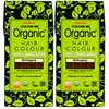 Image de Radico Lot de 2 boîtes de coloration végétale Colour Me Organic, en acajou, 2 x 100 g