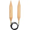 Image de KnitPro Basix Aiguilles à Tricoter circulaires Fixes, Bouleau, Multicolore, 120 cm x 35.00 mm