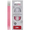 Image de KnitPro Zing Tricoter circulaires interchangeables, en Aluminium, Multicolore, 11.6 x 0.65 x 0.65 cm