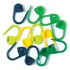 Image de Marqueurs de point de verrouillage, plastique, 30 pièces, Vert Jaune