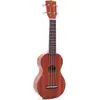 Image de Mahalo MJ1/TBR Java Series ukulélé soprano brun transparent