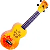 Image de Mahalo Designer Soprano Hibiscus Orange