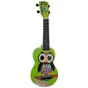 Image de Mahalo MA1WL Art Series Owl ukulélé soprano