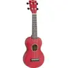 Image de Ukulélé Soprano Slim Rouge Satin + Housse