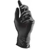 Image de Gants jetables Semperguard Nitril Style taille L noir nitrile EN 388, EN 374, EN