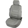 Image de Walser Housse de Protection pour Voiture Billy en Cuir véritable, Housse en Cuir de Haute qualité, protège-siège de Voiture Gris 19637