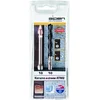 Image de Alpen 300102100 Set de forets pour verre/carrelage 10 mm, Argent/noir 2 pièces