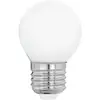 Image de EGLO Ampoule LED E27 G45 4W, blanc chaud, opale