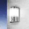 Image de EGLO Applique d'extérieur Cerno, détecteur de mouvement, acier inoxydable