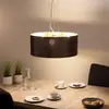 Image de EGLO Suspension en tissu Maserlo, cappuccino, 53 cm