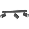 Image de EGLO connect Smart Spot Adfira-Z, noir, à 3 lampes, acier