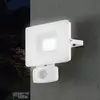 Image de EGLO Spot d'extérieur LED Faedo 3 capteur, blanc, 20 W