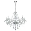 Image de Eglo Suspension Basilano 1, lustre à 8 flammes vintage, style Shabby Chic