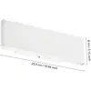 Image de Applique murale LED EGLO Stars of Light Climene, blanc, aluminium