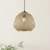 Image de EGLO Suspension Dembleby, une lampe, naturel