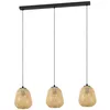 Image de Eglo Suspension luminaire Dembleby à 3 lampes, lustre suspendu vintage