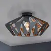 Image de EGLO Plafonnier Carlton, Ø 47 cm, noir/cuivré