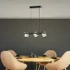 Image de EGLO Suspension Hornwood 2, longueur 78 cm, noir, à 3 lampes