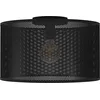 Image de EGLO Luminaire plafonnier Manby, lampe de plafond au design industriel avec abat-jour en grille métallique, éclairage pour salon et couloir, métal noir, douille E27