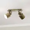 Image de EGLO Spot plafond Southery à 2 lampes crème-doré brossé