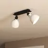 Image de EGLO Spot pour plafond Matlock, longueur 52 cm, gris/noir, à 2 lampes.