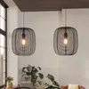 Image de EGLO Suspension Rinroe, longueur 90 cm, noir, à 2 lampes, acier