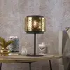 Image de EGLO Lampe à poser Sandbach en noir et laiton