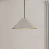 Image de EGLO Suspension Alsager avec abat-jour feutre cône