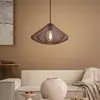 Image de EGLO Suspension Dolwen, noire, Ø 42,5 cm, tissu