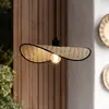Image de EGLO Suspension Marywell, bambou naturel, 50 x 35 cm, E27