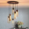 Image de EGLO Suspension Littleton, à 6 lampes