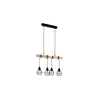 Image de Suspension bois D.20 cm TOWNSHEND coloris noir