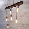 Image de EGLO Suspension Townshend 4 en brun foncé