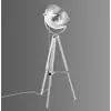 Image de EGLO Lampadaire Covaleda trépied blanc/argenté