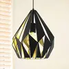 Image de EGLO Suspension Carlton en noir Ø 31 cm