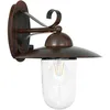 Image de EGLO Applique murale extérieure Milton, lampe murale 1 flamme en acier