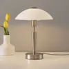 Image de EGLO Lampe de chevet Solo 1, nickel, blanche