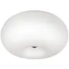 Image de Eglo Lampe de plafond Optica, plafonnier en textile à 2 flammes, luminaire