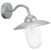 Image de Eglo Applique Murale Modèle Milton/en Acier Galvanisé et Verre Transparent Hv 1 X E27 Max 60 W/Exklusivleuchtmittel/Protection Ip44/Hauteur 31 cm/Saillie 31 cm 88489
