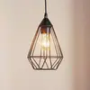 Image de EGLO Suspension Tarbes à 1 lampe, 17,5 cm, noir