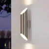 Image de EGLO Applique d'extérieur LED Agolada, acier inoxydable