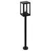 Image de Eglo Lampadaire extérieur Alamonte 1, luminaire sur pied style industriel