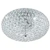 Image de Eglo Plafonnier Clement à 2 Ampoules - Élégant, en Acier et Cristal - Chromé - Pour Cuisine, Couloir - avec Douille E27