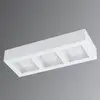 Image de EGLO Plafonnier LED à trois lampes Ferreros en blanc