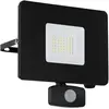Image de EGLO Spot d'extérieur LED Faedo 3 capteur, noir, 30 W