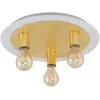Image de EGLO Plafonnier LED Passano à 3 lampes doré