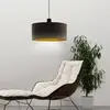 Image de EGLO Suspension Concessa cappuccino/doré Ø 53 cm