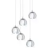 Image de Eglo Rocamar Acier Chromé 40 W Suspension 5 Ampoules Chrom
