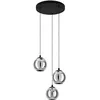 Image de Eglo Suspension luminaire Ariscani, lampe de plafond suspendue à 3 flammes